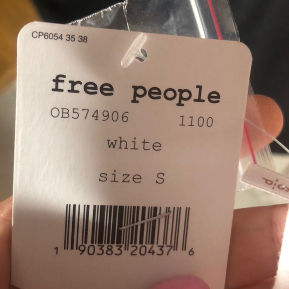 Free People peplum high neck top NWT - Picture 6 of 8